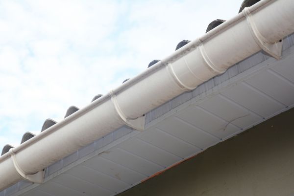 Plastic Gutter Installation in Westlake