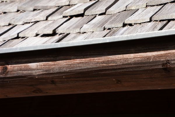 Wood Rain Gutter Installation in Westlake