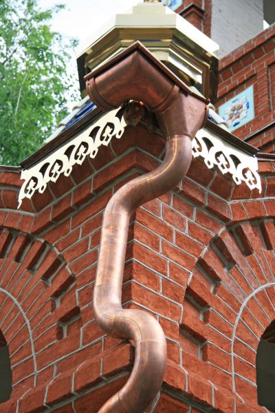 Church Downspout Installation in Westlake